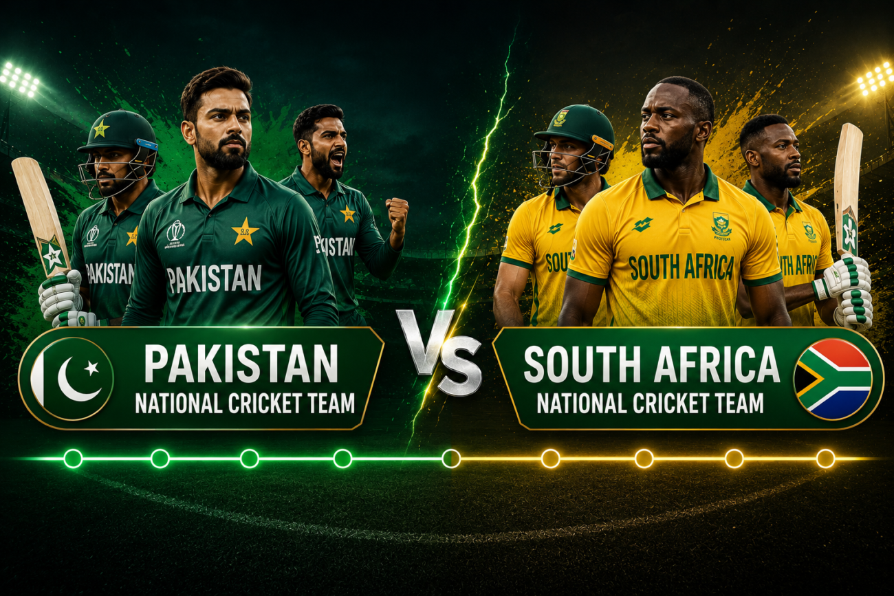 Pakistan National Cricket Team Vs South Africa National Cricket Team Timeline