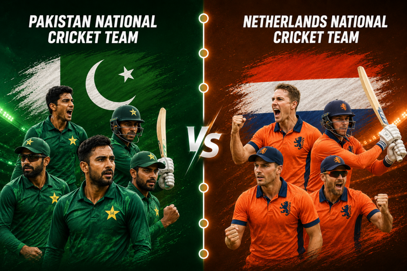 Pakistan National Cricket Team Vs Netherlands National Cricket Team Timeline
