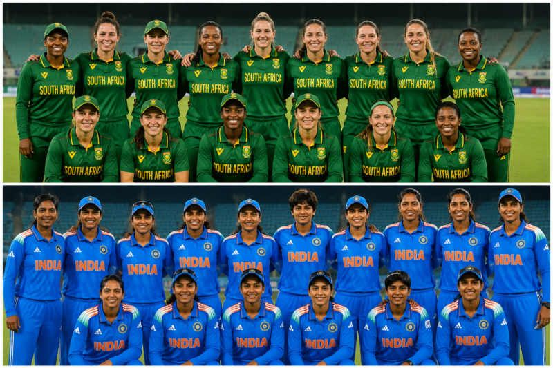South Africa Women’s National Cricket Team Vs India Women’s National Cricket Team Timeline