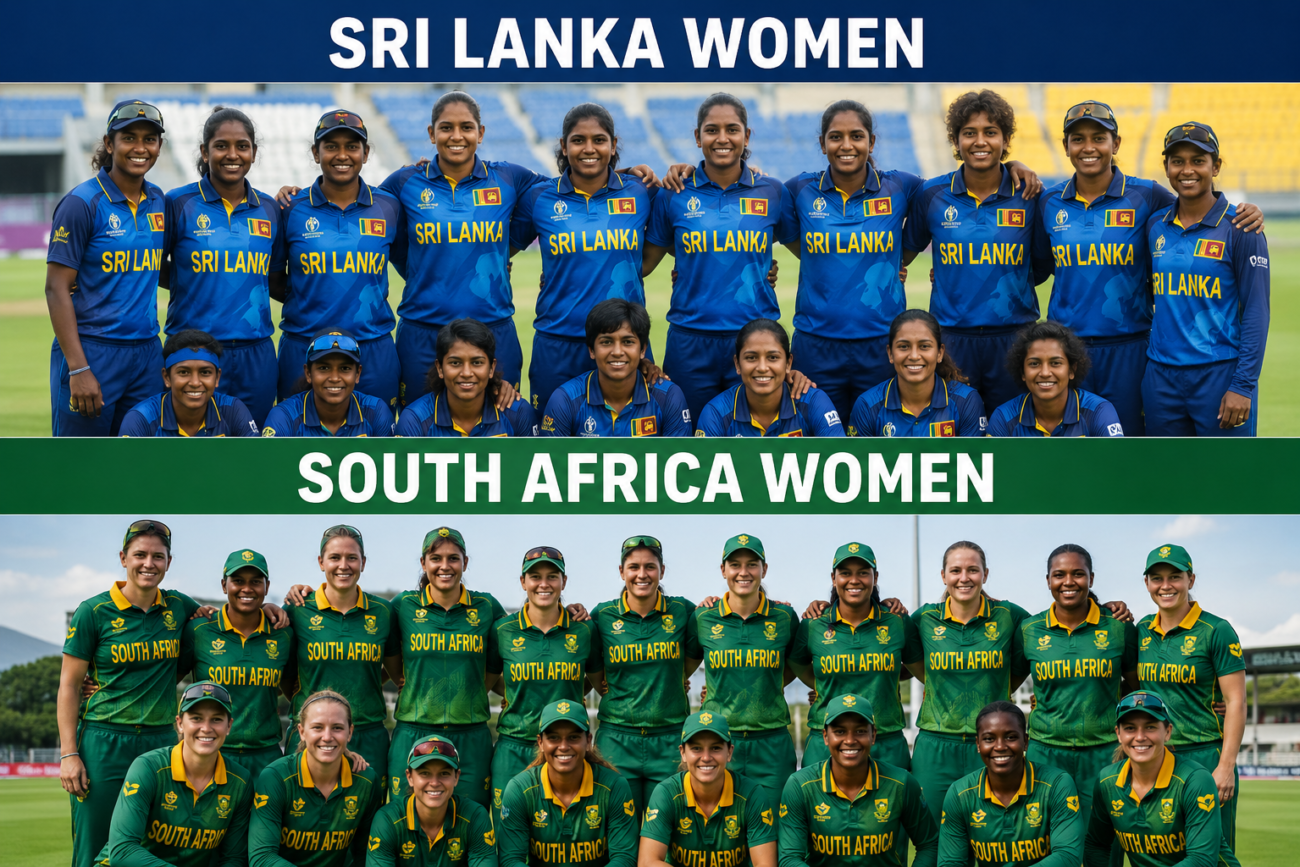 Sri Lanka Women Vs South Africa Women's National Cricket Team Timeline