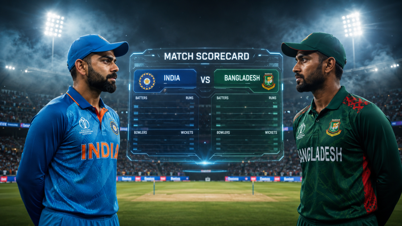 India National Cricket Team Vs Bangladesh National Cricket Team Match Scorecard