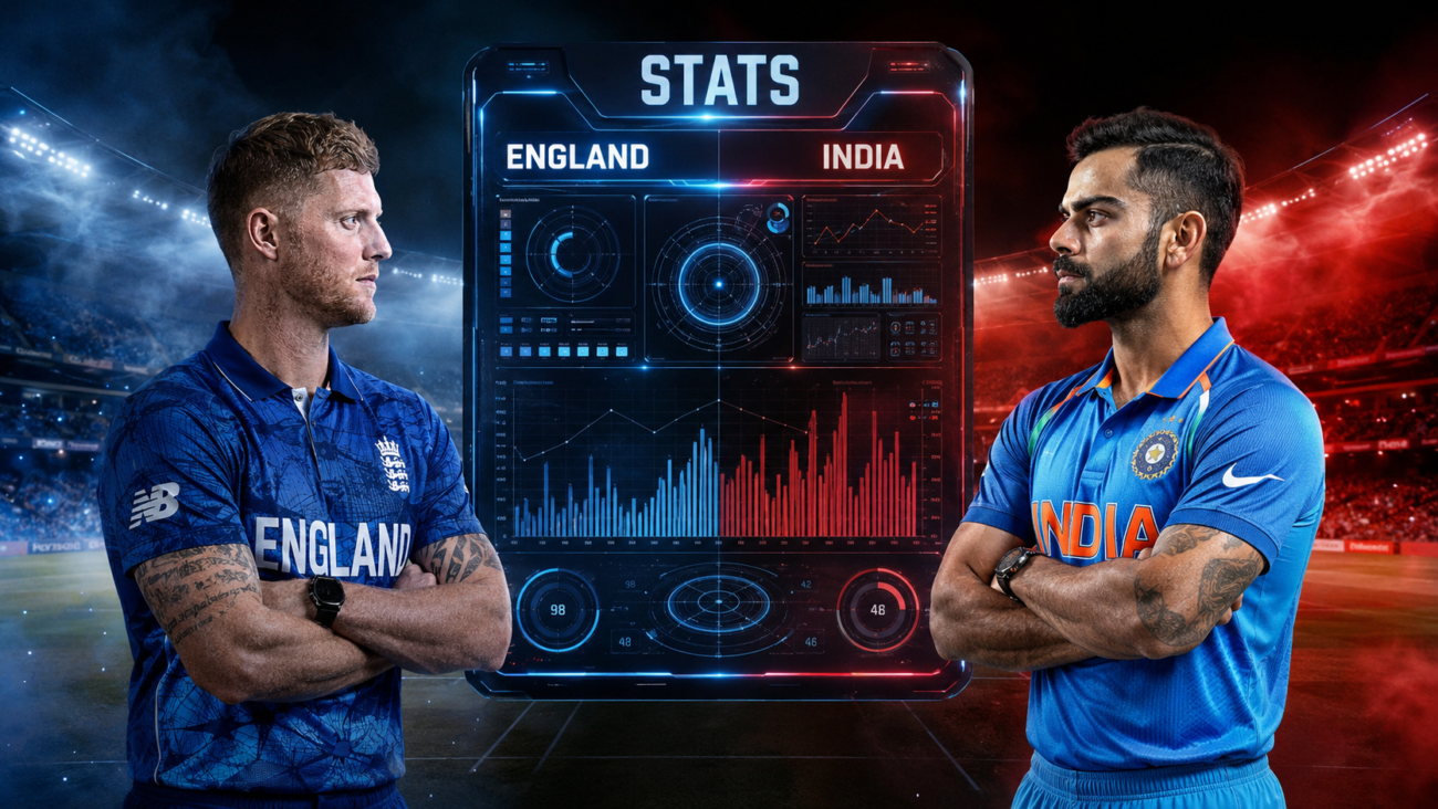 England Cricket Team Vs India National Cricket Team Stats