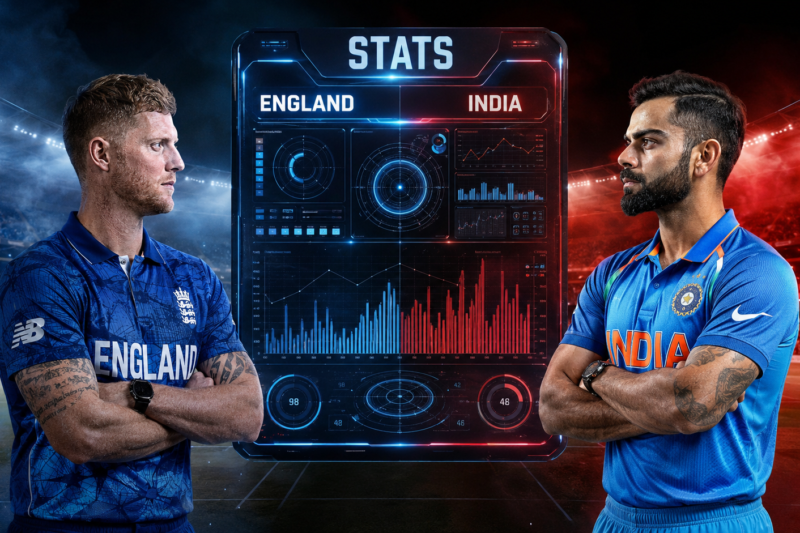 England Cricket Team Vs India National Cricket Team Stats