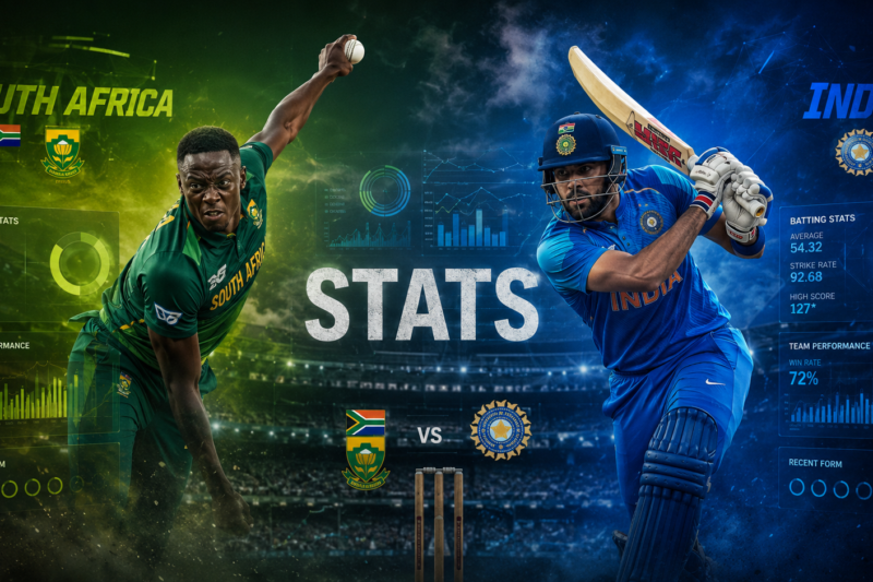 South Africa National Cricket Team Vs India National Cricket Team Stats