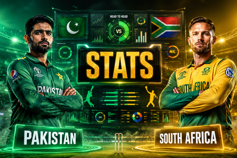 Pakistan National Cricket Team Vs South Africa National Cricket Team Stats