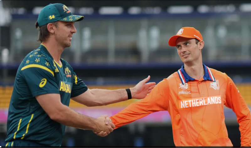 Australian Men’s Cricket Team Vs Netherlands Cricket Team Match Scorecard