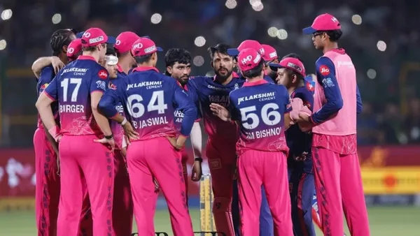 Rajasthan Royals vs Delhi Capitals Stats