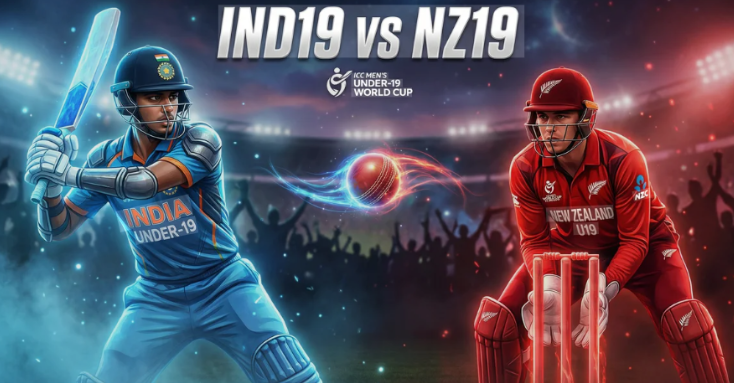 India National Under-19 Cricket Team Vs New Zealand National Under-19 Cricket Team Stats