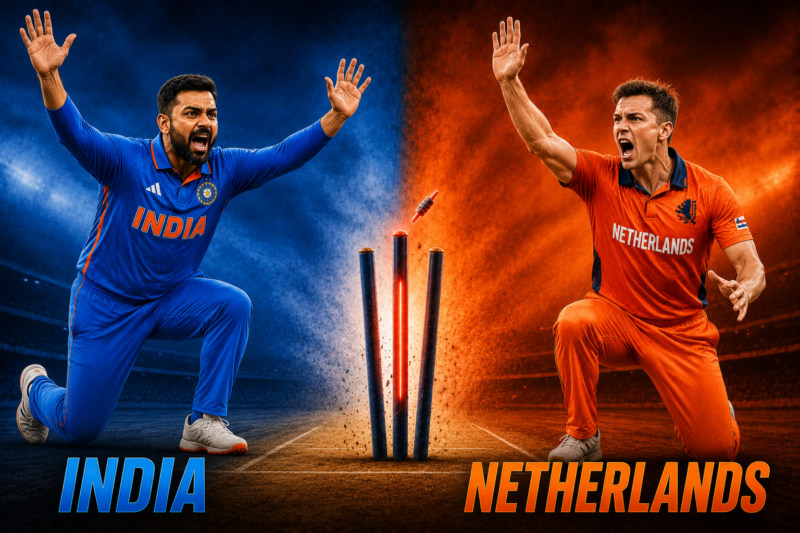 India National Cricket Team vs Netherlands National Cricket Team Timeline