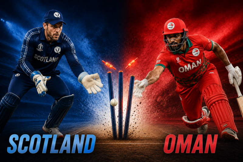 Scotland National Cricket Team vs Oman National Cricket Team Timeline
