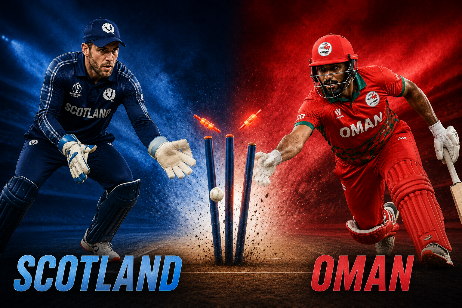 Scotland National Cricket Team vs Oman National Cricket Team Timeline
