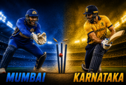 Mumbai Cricket Team vs Karnataka Cricket Team Timeline