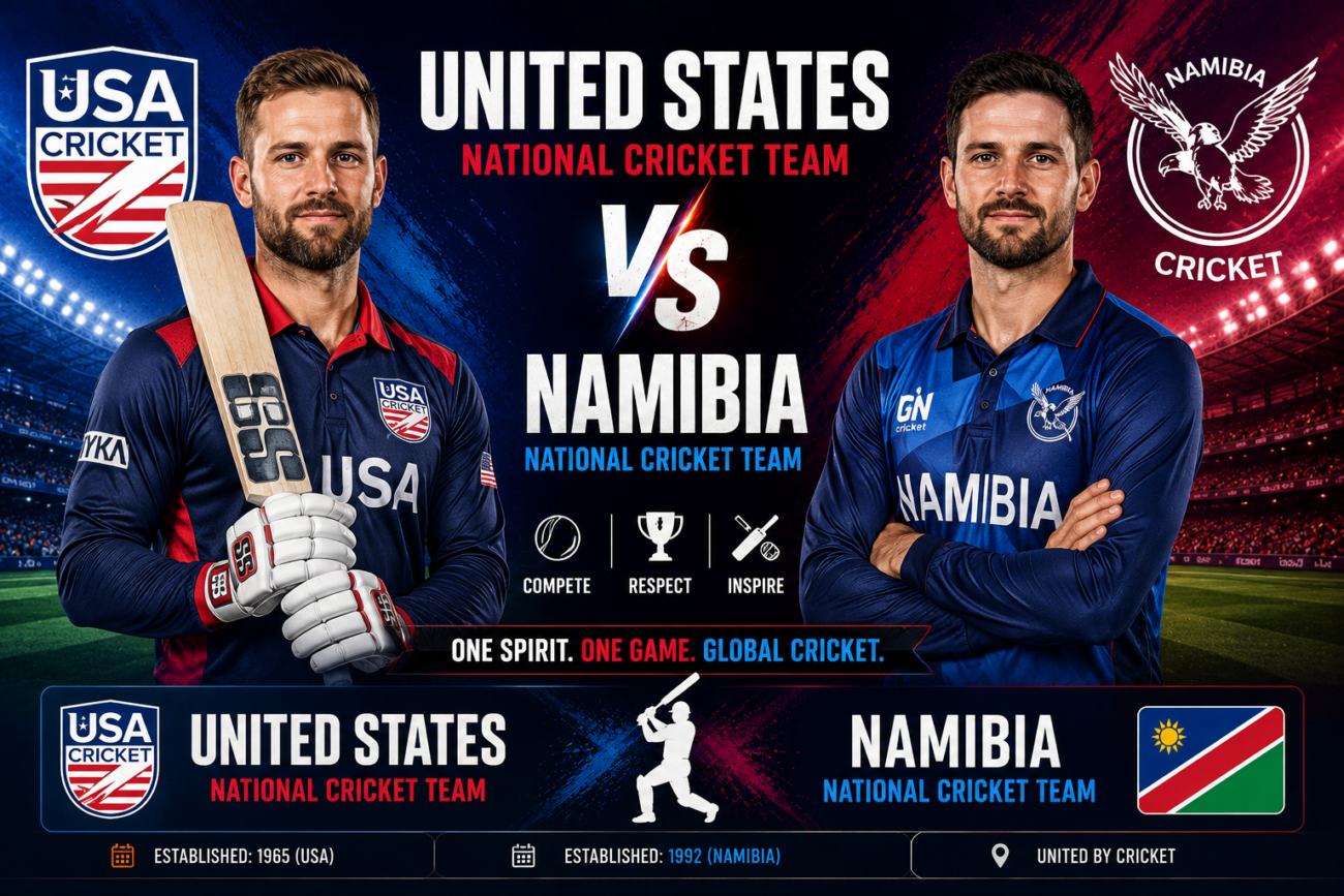 United States National Cricket Team Vs Namibia National Cricket Team Timeline